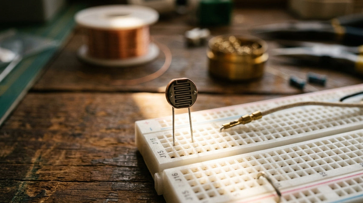 Light-dependent resistors: a first sensor