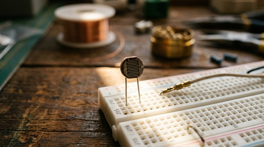 Light-dependent resistors: a first sensor